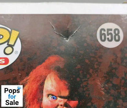 #658 Chucky on Cart - Horror - Child's Play 2 - Box Damaged Funko POP