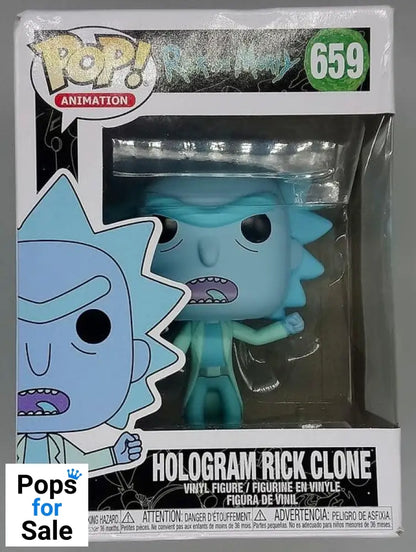 659 Hologram Rick Clone - Rick and Morty Funko POP