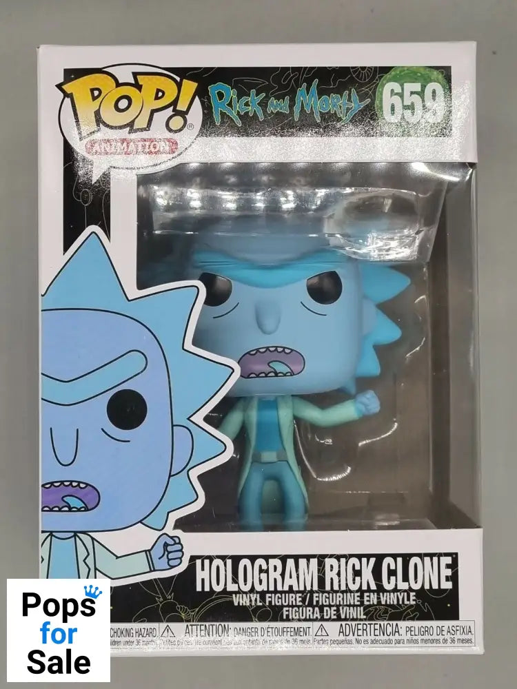 659 Hologram Rick Clone - Rick and Morty Funko POP