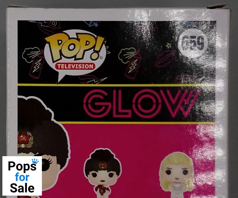 #659 Ruth Wilder - GLOW - Box Damaged Funko POP