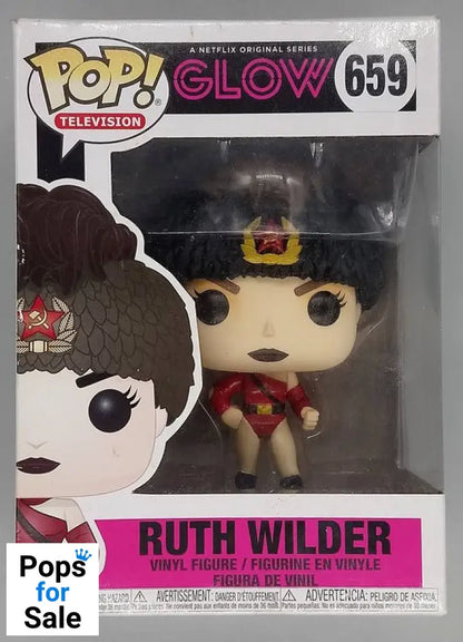 #659 Ruth Wilder - GLOW - Box Damaged Funko POP