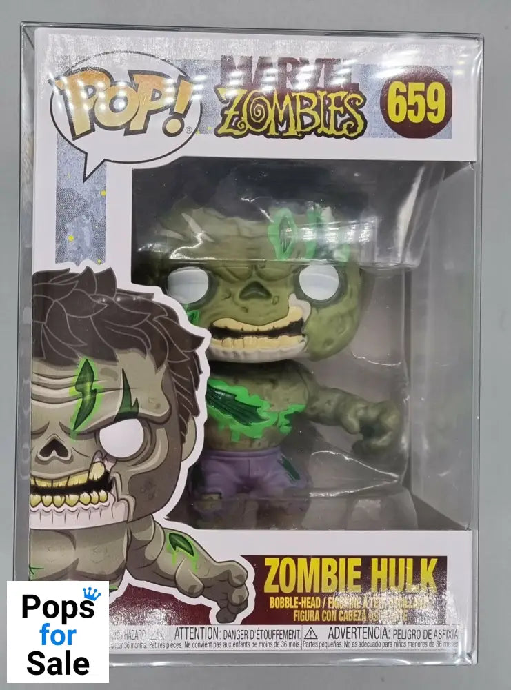 #659 Zombie Hulk - Marvel Zombies Funko POP