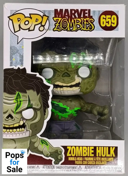 659 Zombie Hulk - Marvel Zombies - Funko POP - Box Damaged