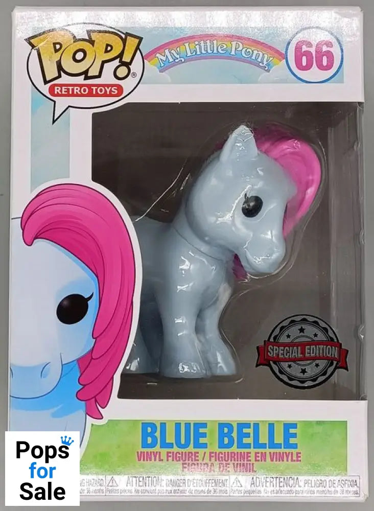 #66 Blue Belle - My Little Pony - Box Damaged Funko POP