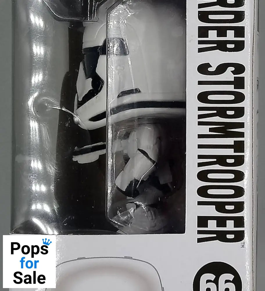 #66 First Order Stormtrooper - Star Wars - Box Damaged Funko POP