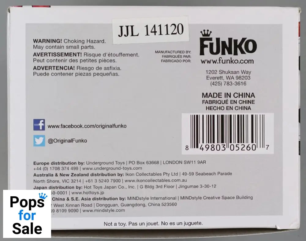 66 Harley Quinn (New 52- Roller Derby) - DC - Funko POP - Box Damaged