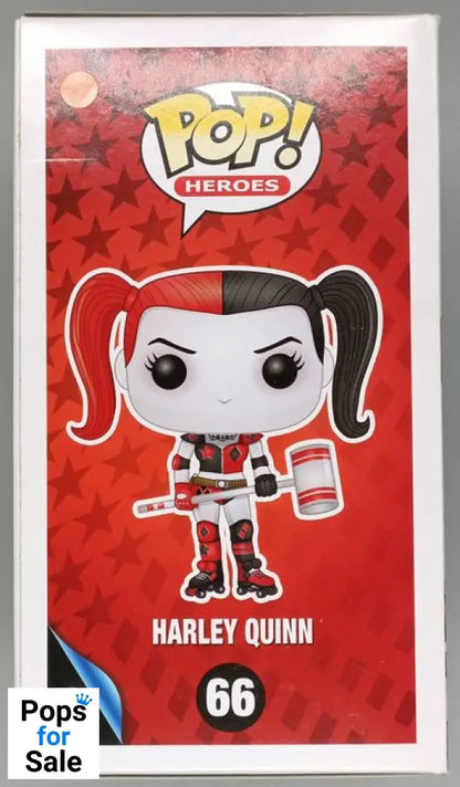 66 Harley Quinn (New 52- Roller Derby) - DC - Funko POP - Box Damaged