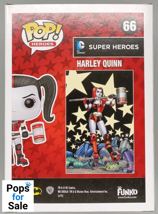 66 Harley Quinn (New 52- Roller Derby) - DC - Funko POP - Box Damaged