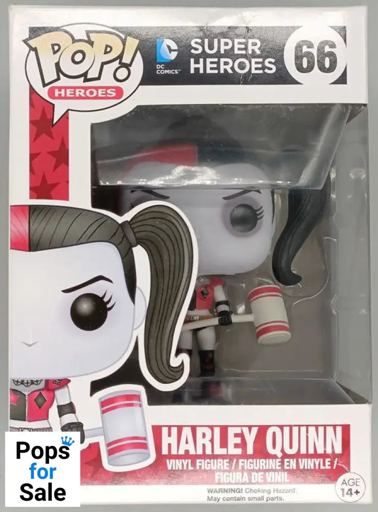 66 Harley Quinn (New 52- Roller Derby) - DC - Funko POP - Box Damaged