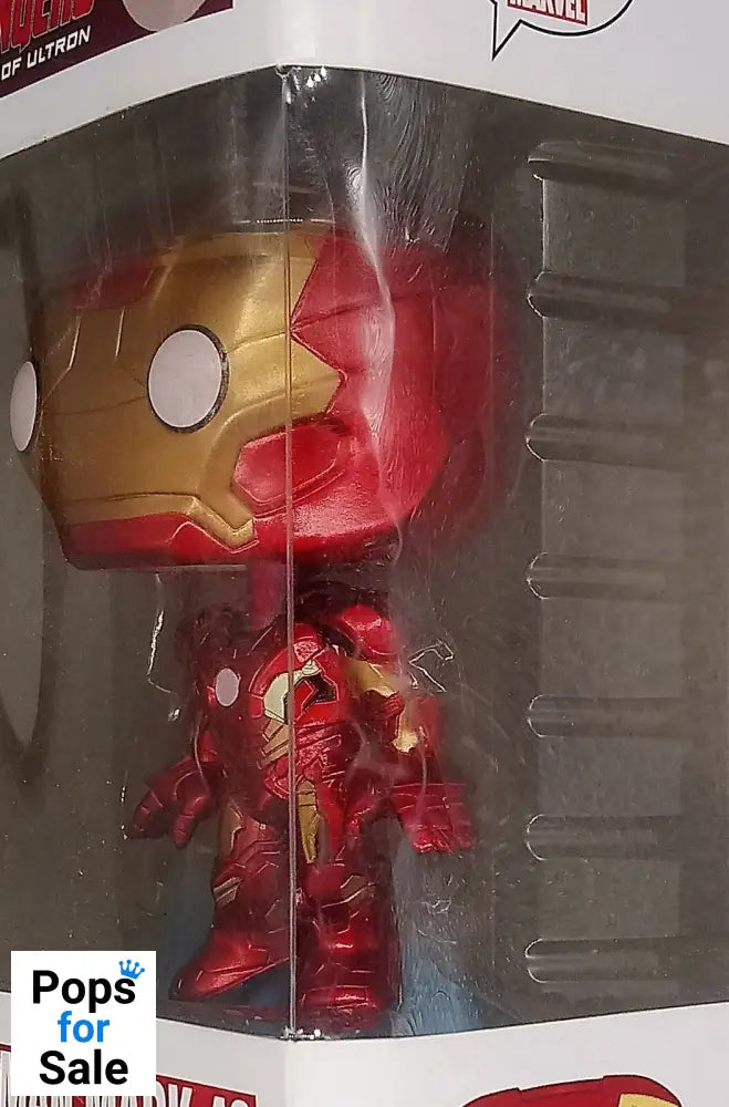 #66 Iron Man Mark 43 - Marvel Avengers Age Of Ultron Box Damaged Funko POP