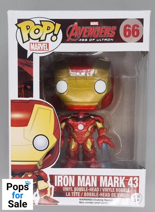 66 Iron Man Mark 43 - Marvel - Avengers Age Of Ultron Funko POP
