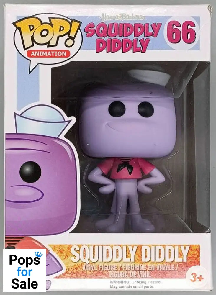 #66 Squiddly Diddly - Hanna Barbera Squiddly Diddly - Box Damaged Funko POP