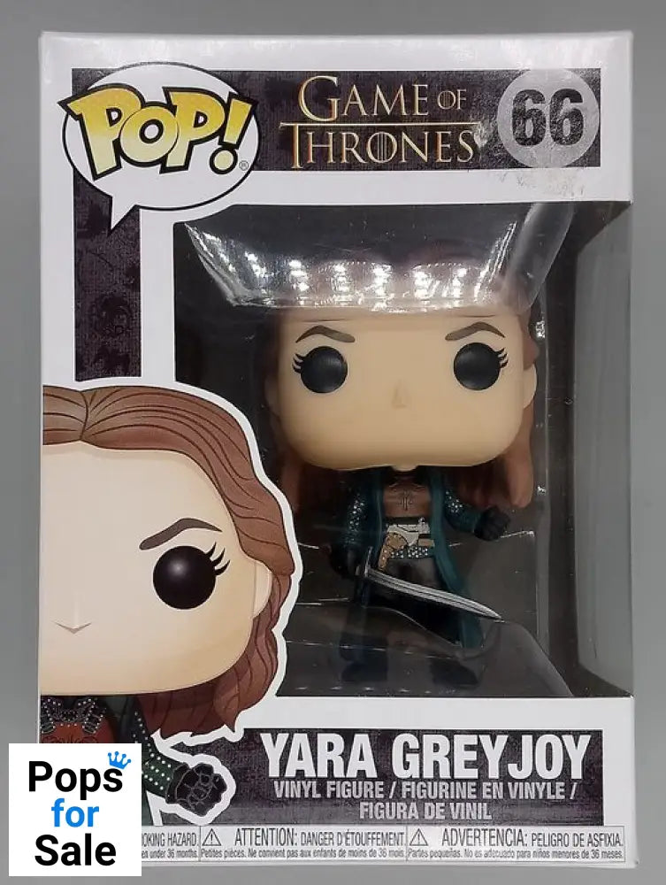 #66 Yara Greyjoy - Game of Thrones - Box Damaged Funko POP