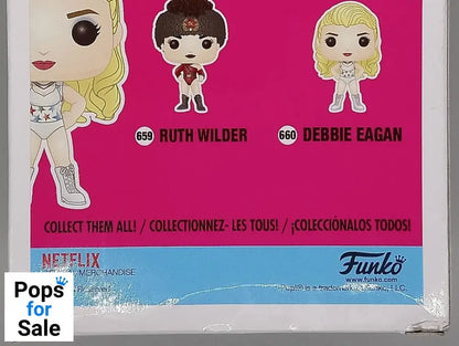 #660 Debbie Eagan - Glow - Box Damaged Funko POP