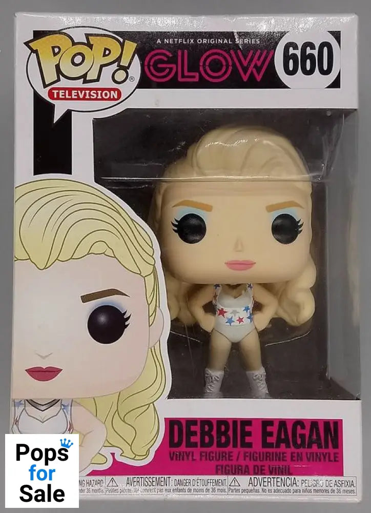 #660 Debbie Eagan - Glow - Box Damaged Funko POP