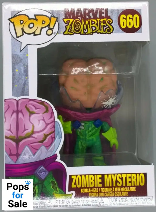 #660 Zombie Mysterio - Marvel Zombies Funko POP