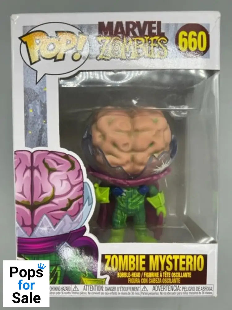 660 Zombie Mysterio - Marvel Zombies - Funko POP - Box Damaged