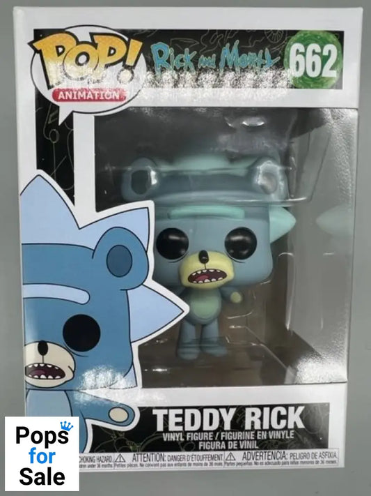 662 Teddy Rick - Rick and Morty Funko POP