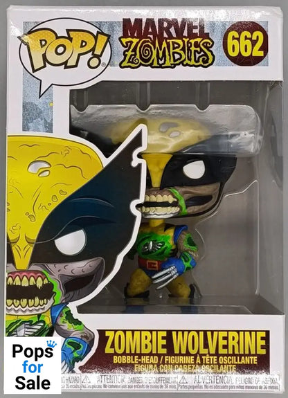 #662 Zombie Wolverine - Marvel Zombies - Box Damaged Funko POP