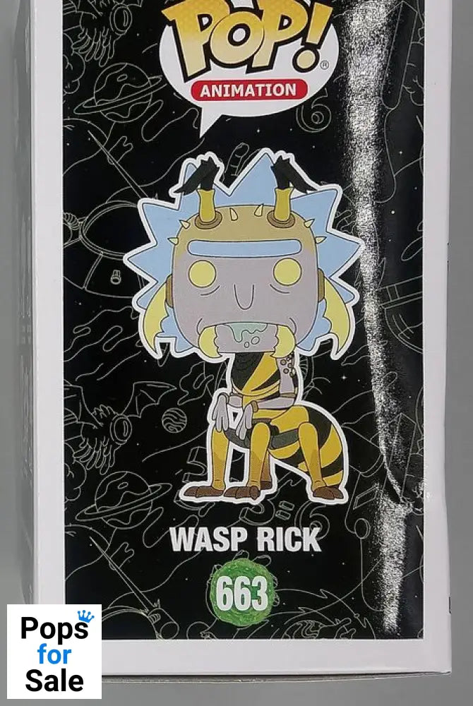 663 Wasp Rick - Rick and Morty - Funko POP - Box Damaged