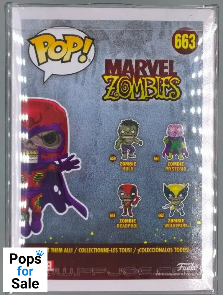 #663 Zombie Magneto - Marvel Zombies Funko Shop Limited Edition Funko POP