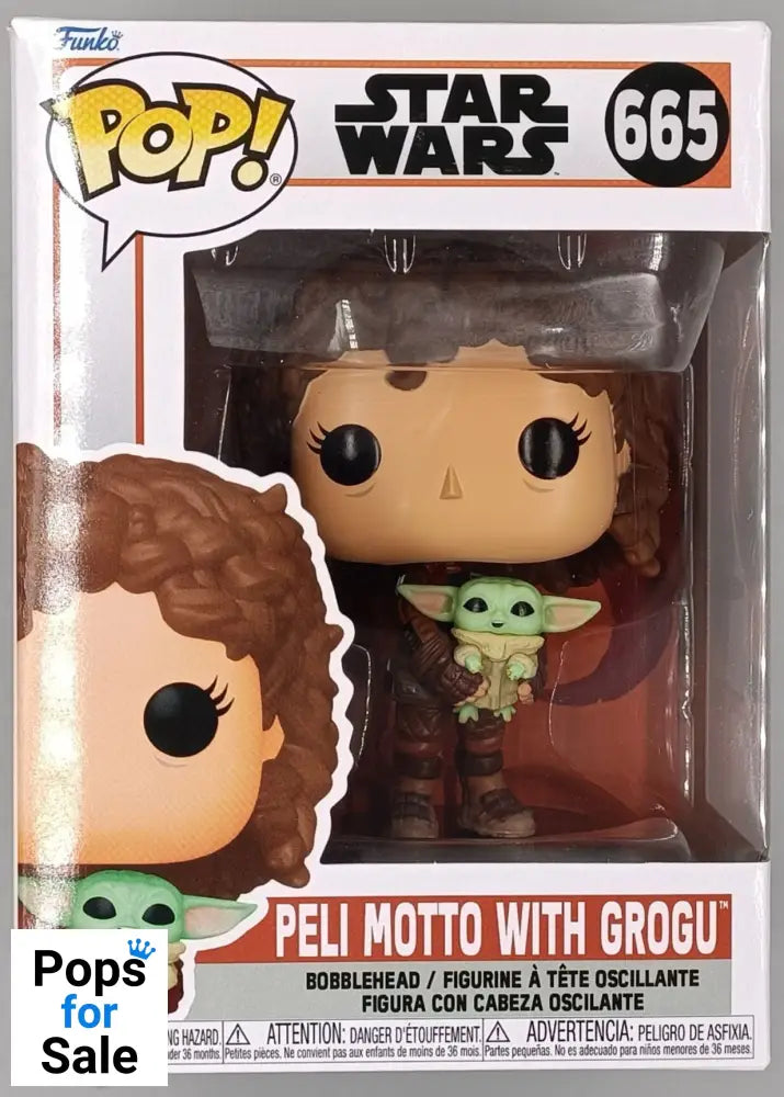 665 Peli Motto with Grogu - Star Wars Funko POP