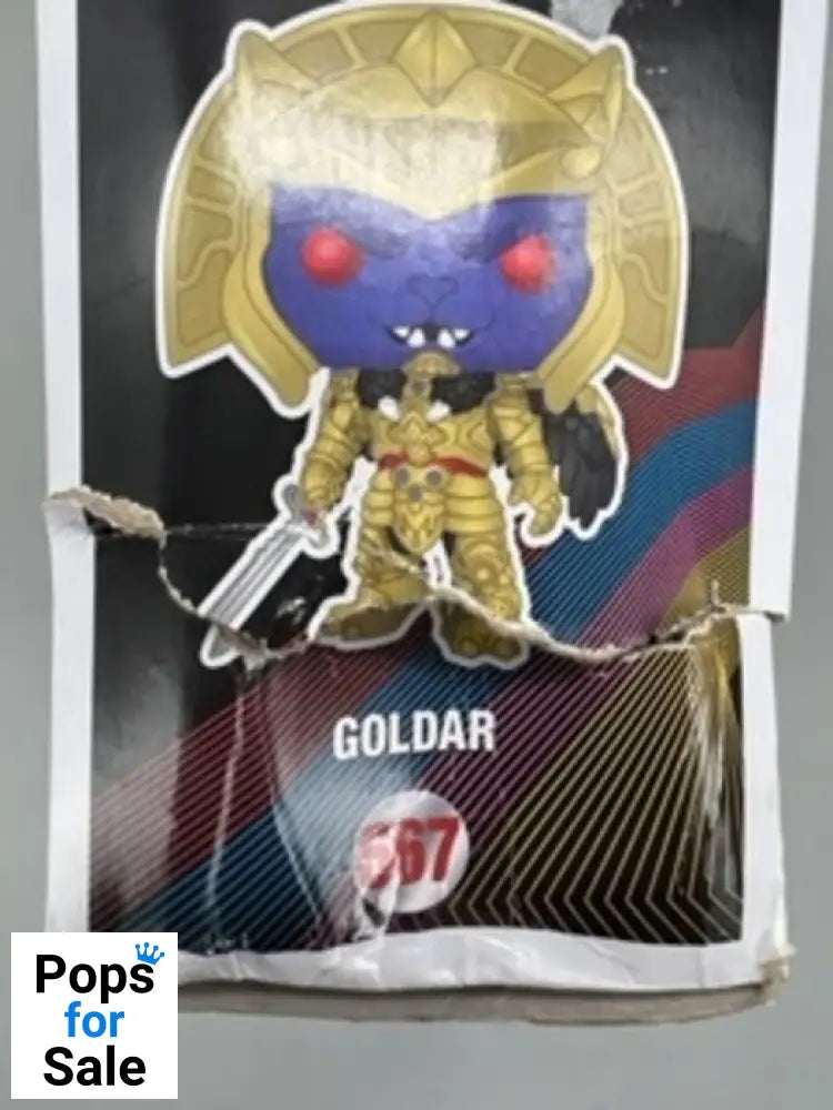 667 Goldar - Power Rangers - Box Damaged Funko POP