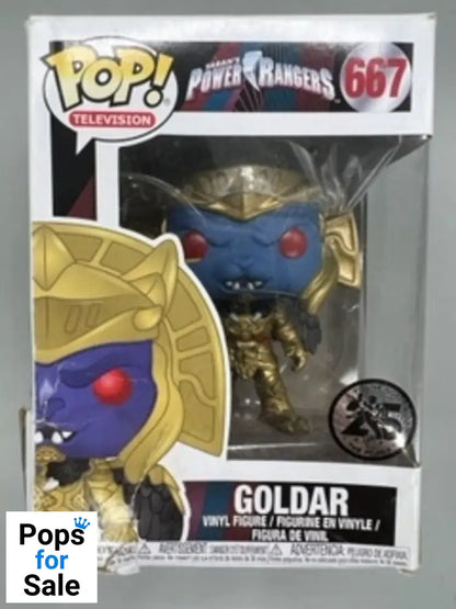 667 Goldar - Power Rangers - Box Damaged Funko POP