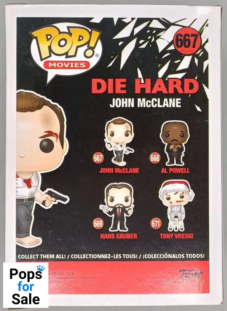 #667 John McClane - Die Hard - Box Damaged Funko POP