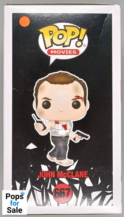 #667 John McClane - Die Hard - Box Damaged Funko POP