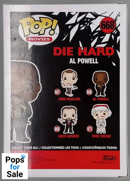 668 Al Powell - Die Hard - Box Damaged Funko POP
