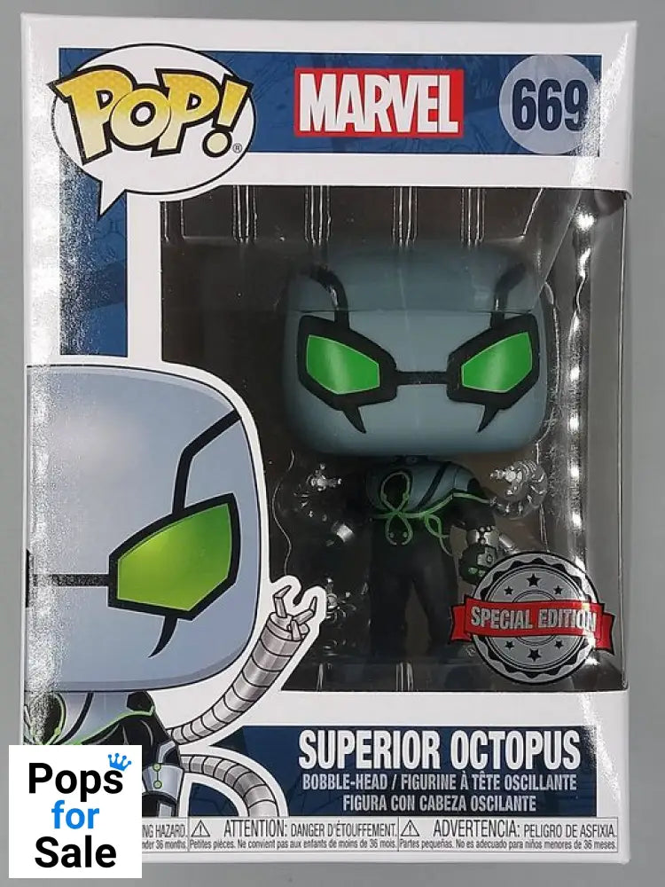 #669 Superior Octopus - Marvel Funko POP