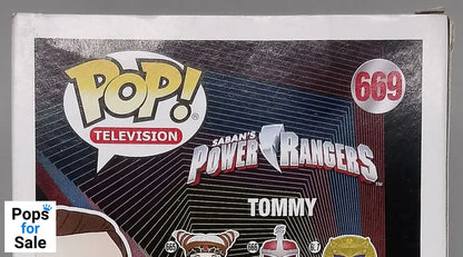 669 Tommy (Green Ranger) Without Helmet Power Ranger Funko POP - Box Damaged