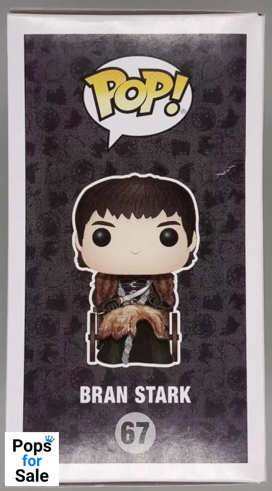 67 Bran Stark (Three-Eyed Raven) Game of Thrones - Box Damaged Funko POP