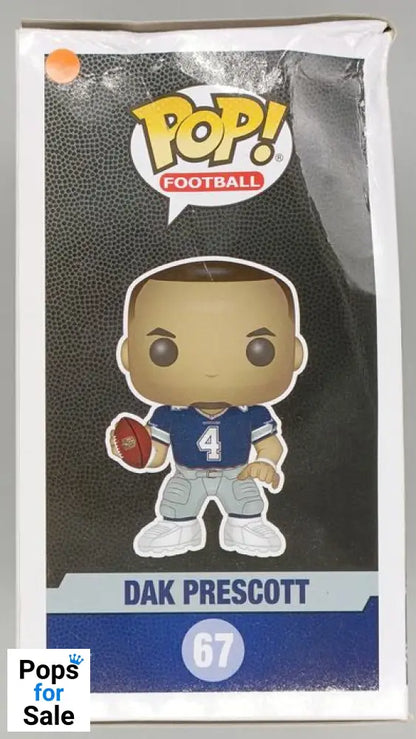 #67 Dak Prescott - NFL Cowboys - Box Damaged Funko POP