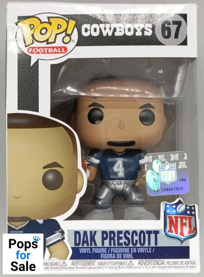 #67 Dak Prescott - NFL Cowboys - Box Damaged Funko POP