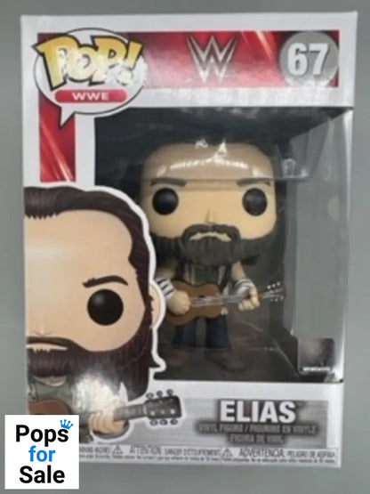 67 Elias (with Guitar) - WWE Funko POP - Damaged Box