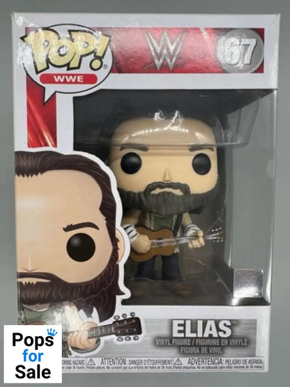67 Elias (with Guitar) - WWE Funko POP - Damaged Box