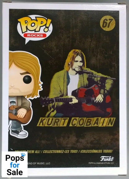 #67 Kurt Cobain (Unplugged) - Nirvana Funko POP