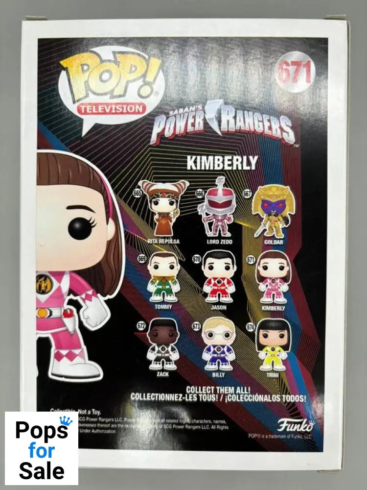 671 Kimberly (Pink Ranger) - Power Rangers Funko POP