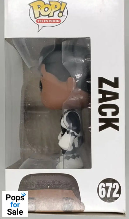 672 Zack (Black Ranger) - Power Rangers - Funko POP - Box Damaged