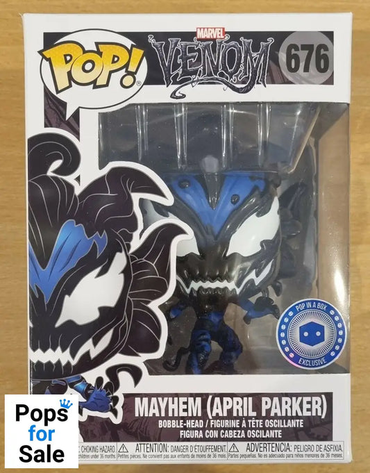 #676 Mayhem (April Parker) Marvel - Venom Funko POP