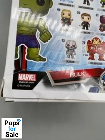 #68 Hulk - Marvel Avengers Age of Ultron - Box Damaged Funko POP