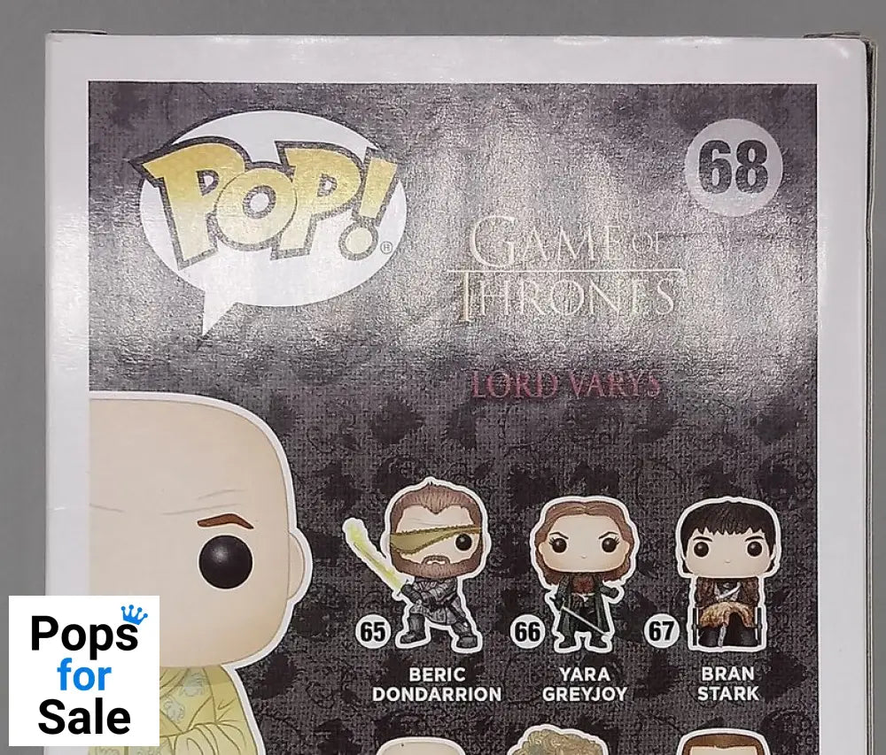 68 Lord Varys - Game of Thrones - Funko POP - Box Damaged
