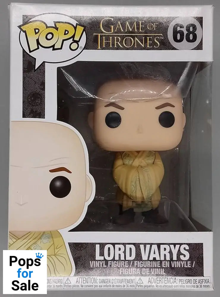 68 Lord Varys - Game of Thrones - Funko POP - Box Damaged