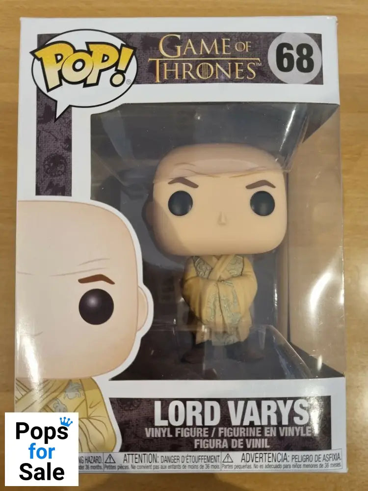 68 Lord Varys - Game of Thrones - Funko POP - Box Damaged