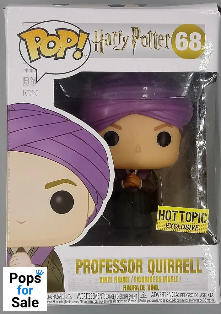 68 Professor Quirrell - Harry Potter 2018 Con - Box Damaged Funko POP