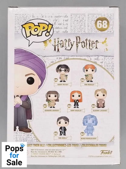 #68 Professor Quirrell - Harry Potter 2018 Con Funko POP