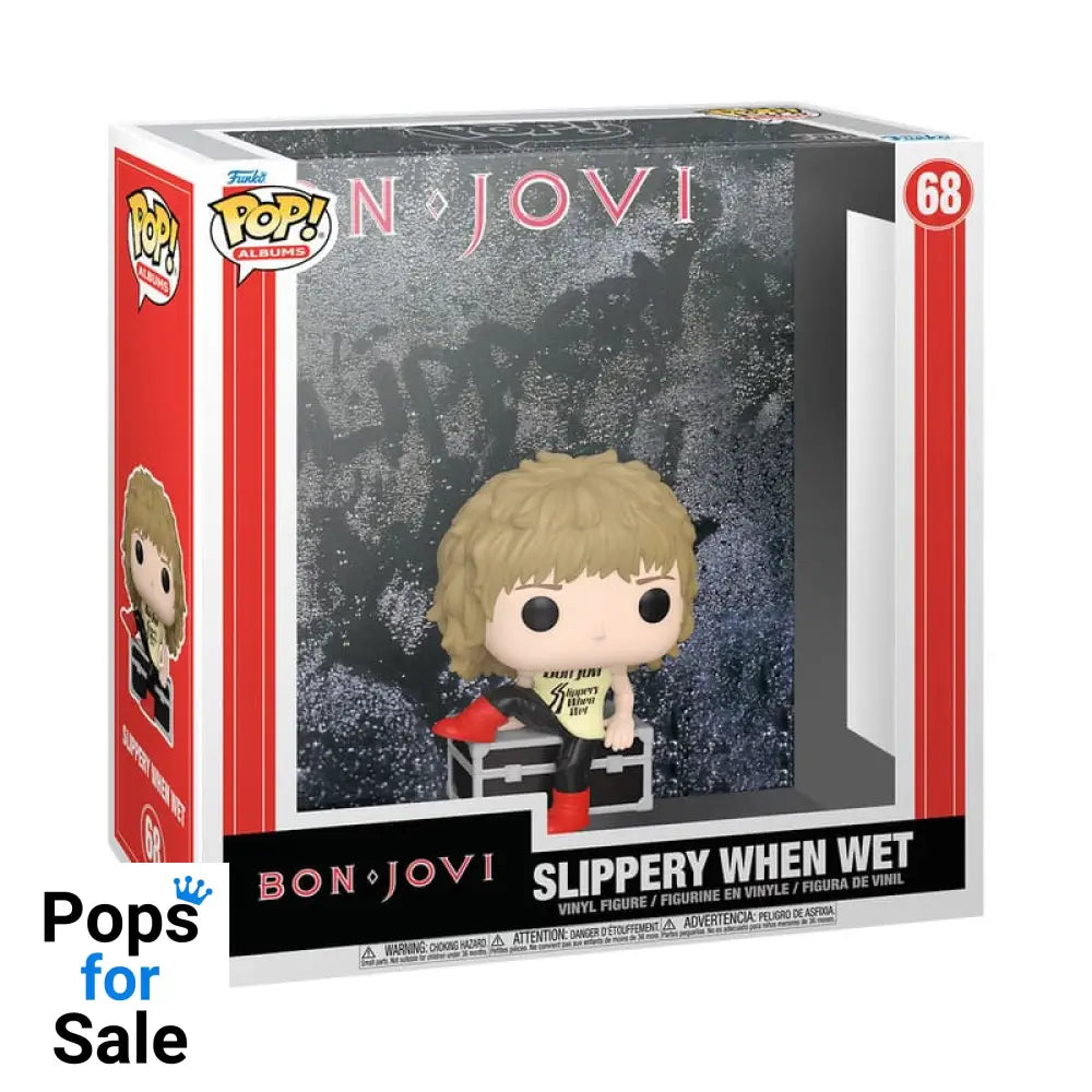 68 Slippery When Wet - Bon Jovi Album Rocks Funko Pop Presale