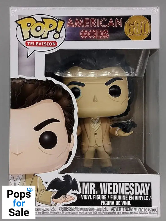 680 Mr. Wednesday - American Gods - Funko POP - Box Damaged